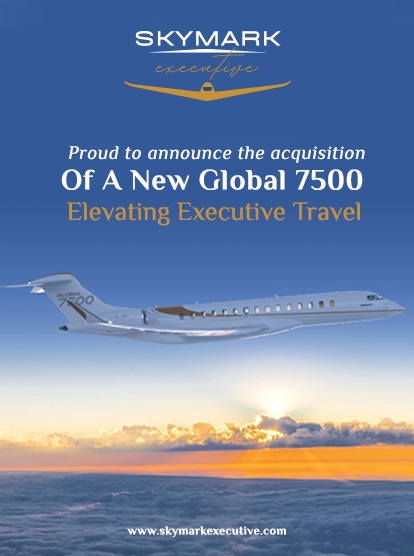 SkyMark Executive is delighted and proud to announce the acquisition of a brand new Global 7500 for our esteemed client.