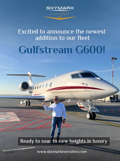 The newest addition to our fleet  "Gulfstream G600!"